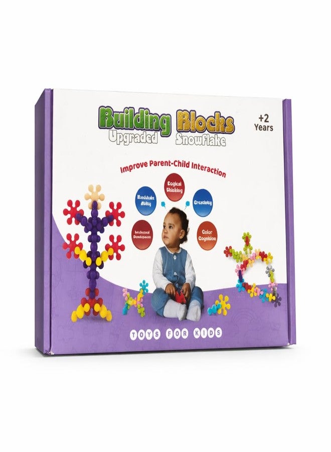 ShinyCharm Montessori Star Interlocking Blocks Toy | Colorful STEM Building Blocks for Toddlers | Educational Toys for 2 Year & Above | Safe & Durable Construction Play Set - Image 4